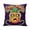 E003- Color C, variant on Halloween Decorations for Home, Couch Pillow, Home Decorations, Halloween Throw Pillow, 18X18 Inch Breathable Linen Spooky Tropical Ghost Face Fruit Print Throw Pillow Cover,