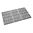 thumbnail image 2 of S83017 Cast Iron Grill Grates Replacement - 3pc Waved Cooking Grids for 525 Gas Barbecue Grill - Porcelainized Nonstick Black, 2 of 2