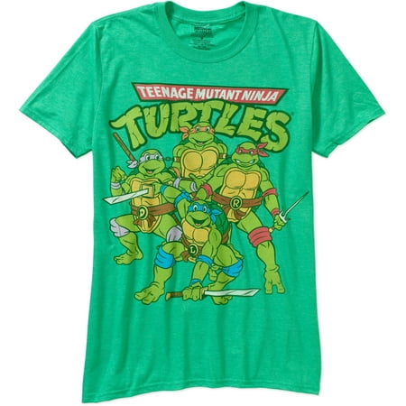 TMNT Group Men's Graphic Short Sleeve Tee