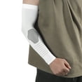 thumbnail image 2 of Unique Bargains 1 Pair Sun Protection Arm Sleeves for Cycling White Gray, 2 of 5