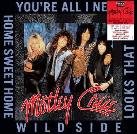 MÖTLEY CRÜE『Crücial Crüe』【未開封】 Mötley Crüe: Crücial Crüe (The Studio Albums 1981-1989) – Duckbill