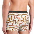 thumbnail image 3 of KLL Dachshund Dog Men's Cotton Boxer Briefs Underwear-Large, 3 of 8