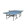 JOOLA Outdoor Table Tennis Table Great for Indoor or Outdoor - Features 6mm Aluminum Composite Surface, Rust-Resistant Frame & Weather Proof Net Set - Adjustable Legs and Sturdy Wheels for Any Terrain