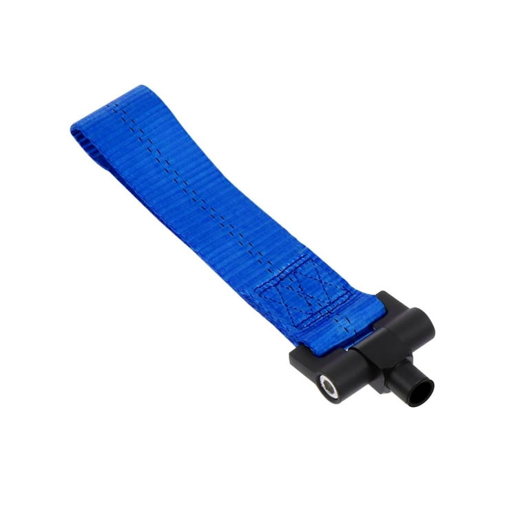 Xotic Tech Blue Track Racing Style Towing Strap Tow Hole Adapter for Honda  Fit Acura TL S2000 AP1 AP2