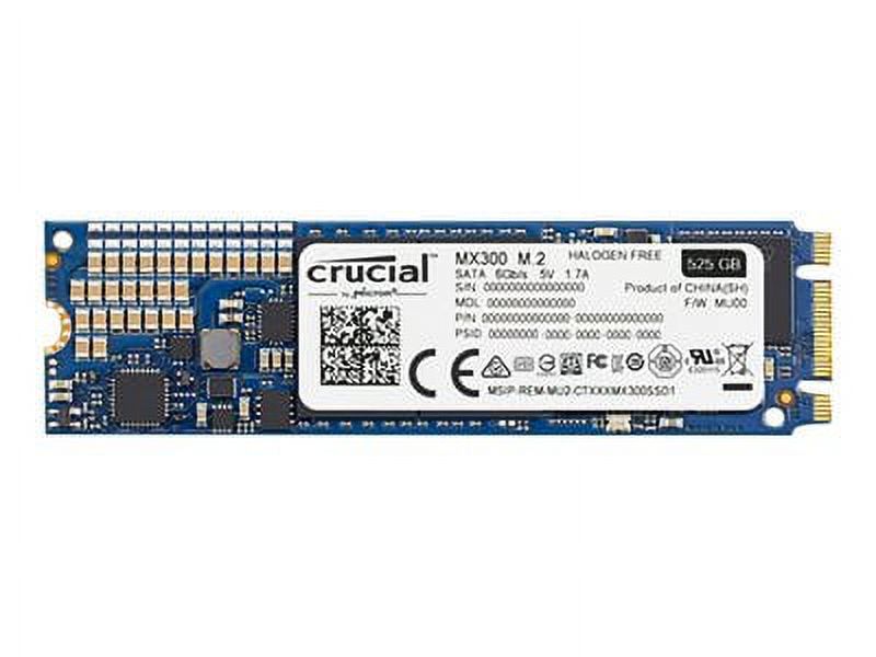 CRUCIAL 525GB MX300 M.2 SSD 2280 - CT525MX300SSD4 - image 2 of 3