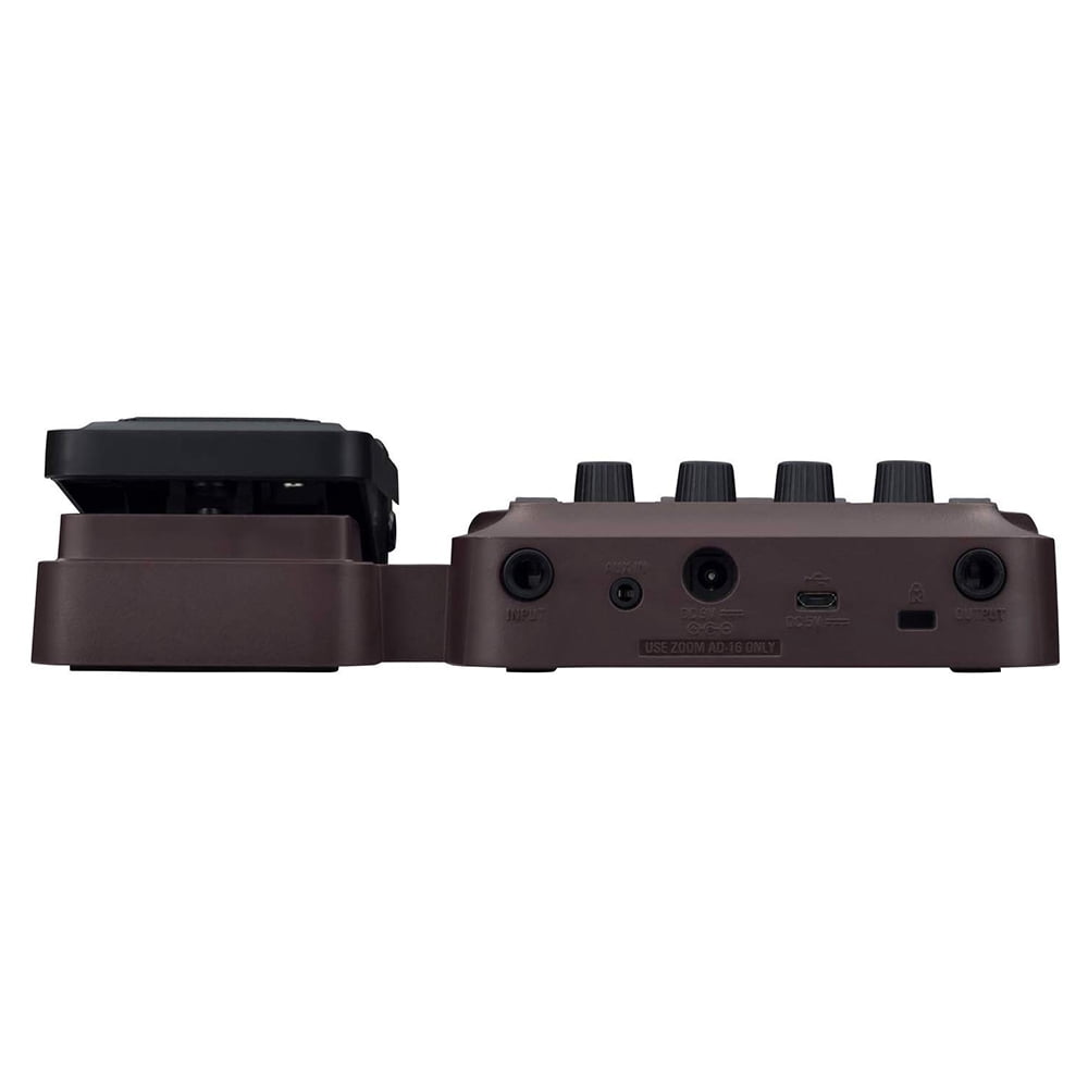 Zoom A1X Four Acoustic Instrument Multi-Effect Processor with Polsen HPC-A30 Monitor Headphones, 9V Power Adapter & 10ft Instrument Cable Bundle