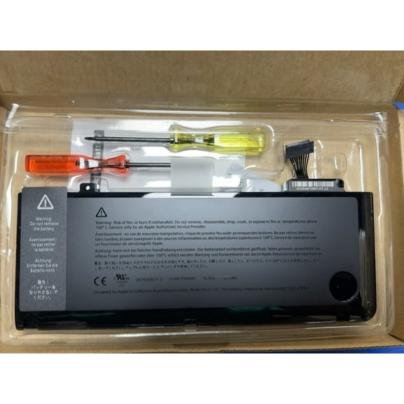 A1322 A1278 Laptop Battery for Mac-book Pro 13-inch Mid 2012 2010 2009 Early 2011 Late 2011 63.5Wh Replacement