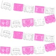 thumbnail image 1 of ADORNO DE PAPEL PICADO ARTEMEX Bautizo de Niña 10 TIRAS, 1 of 2