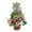 Green, variant on 17.7 Inch Tabletop Mini Christmas Tree Desktop Xmas Tree Battery Operated with LED String Lights, Berries, Bow Treetop, Christmas Pendant & Ornaments, Best DIY Christmas Decorations, Green
