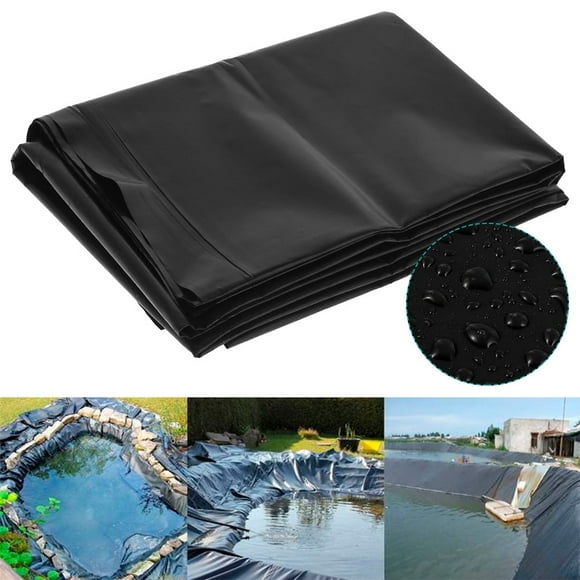 4.9x6.5ft Pond Liner Polyethylene Pond Liner for Waterfall Pond and Fish Ponds Water Features Fountains Waterfall and Water Gardens