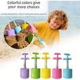 thumbnail image 2 of Beach Castle Honeycomb Sandcastles,Sand Castle Toys For Beach,Plastic Sandbox Tools For Outdoor Interactive & Learning, 2 of 7