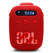JBL Wind 3 Handlebar Bluetooth Speaker with FM Radio (Red)