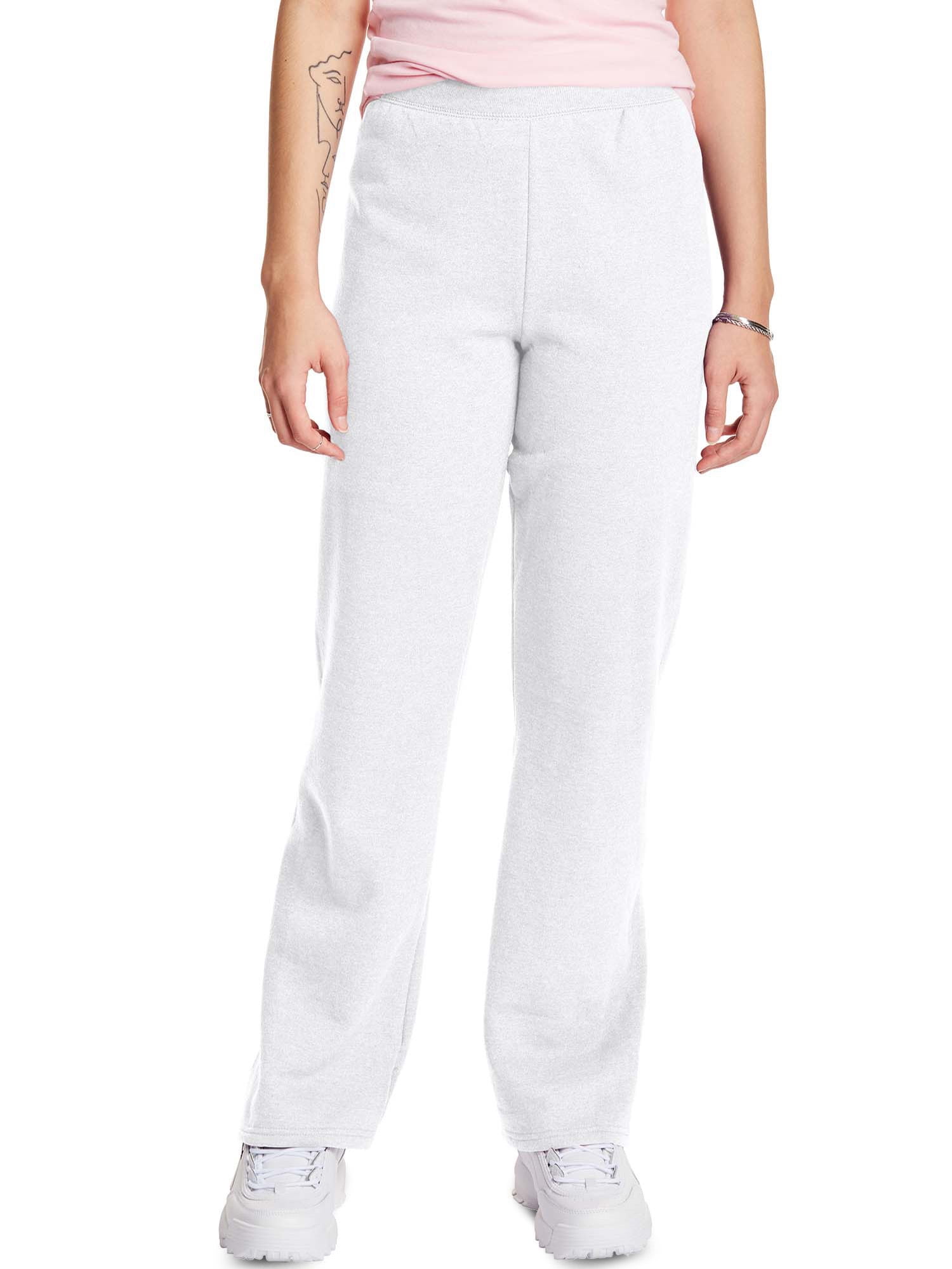 Hanes Women’s EcoSmart Open Bottom Leg Sweatpants