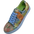 thumbnail image 4 of Dogo Vegan Leather Sneakers for Women - Handmade and Unique Fashion Sneakers for Women, Vincent van Gogh The Bedroom Design, Size 8, 4 of 5