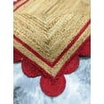 thumbnail image 3 of Eco-Friendly Jute Area Rug – Handwoven, Reversible, Non-Slip Backing – Perfect for Boho, Farmhouse, or Coastal Decor, 3 of 5