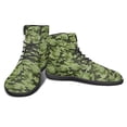 thumbnail image 5 of POLERO Green Camo Print Casual Tennis Shoes for Men Women Breathable High Top Work Sneakers Running Walking Tennis Jogging Walk Shoes Fitness Travel Trainer Athletic Sneaker for All Weather, 5 of 7