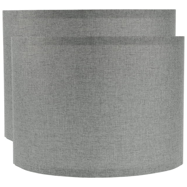 SHISUYAN 2pcs Table Lamp Shade Linen Fabric Lamp Shades Bedside Lamp Shade Cover Replacement