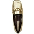 thumbnail image 3 of Franco Sarto Womens Tiari Faux Leather Embellished Loafers, 3 of 3