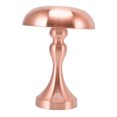 thumbnail image 4 of Table Lamp Rechargeable Mushroom Shape 3 Speed Color Temperature Touch Stepless Dimming Night Light for Home Copper, 4 of 16