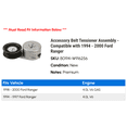 thumbnail image 2 of Accessory Belt Tensioner Assembly - Compatible with 1994 - 2000 Ford Ranger 1995 1996 1997 1998 1999, 2 of 2