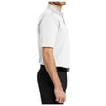 thumbnail image 6 of Yellow Rooster Mens Short Sleeve Rapid Dry Polo Shirt White 5XL, 6 of 7