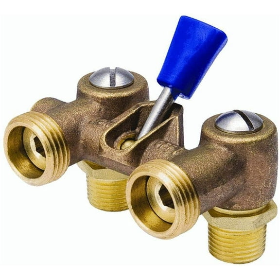 Washing Machine Shut Off Valve With Ball-Type Construction
