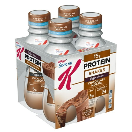 (3 Pack) Kellogg's Special K Protein Shake Chocolate Mocha 4 (Top 10 Best Tasting Protein Shakes)