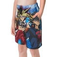 thumbnail image 2 of Yu-Gi-Oh Boy'S Swim Trunks Quick Dry Board Shorts Kids Beach Swim Shorts Bathing Suits Swimsuit, 2 of 7
