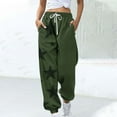 thumbnail image 2 of Kaemgyyd Baggy Sweatpants for Women with Pockets Casual Fashion Stripe Workout Pants Running Joggers Fall Clothes Outfits, 2 of 5