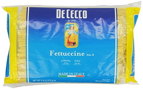 De Cecco Fettuccine Pasta, 5 lbs