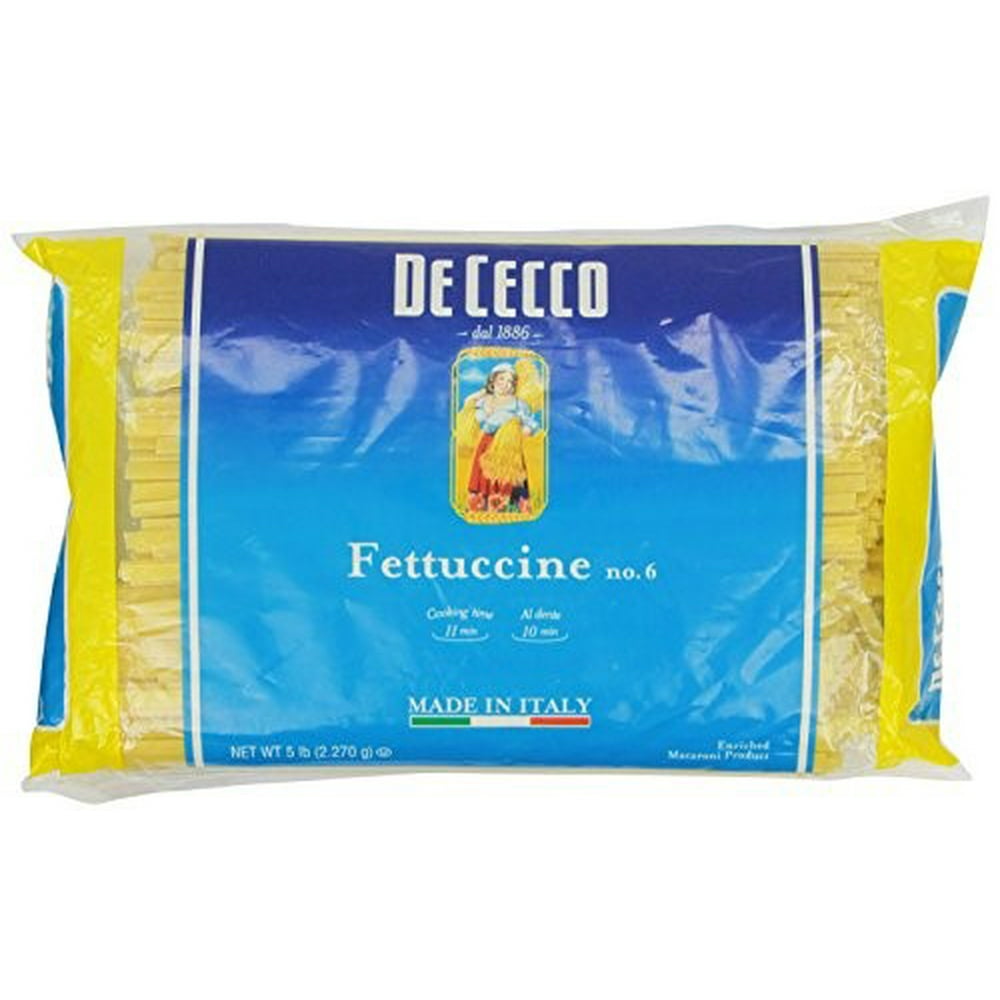 De Cecco Fettuccine Pasta, 5 lbs
