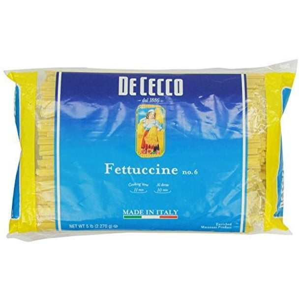 De Cecco Fettuccine Pasta, 5 lbs