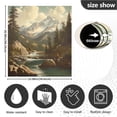 thumbnail image 5 of Yayeee Magnetic Dishwasher Cover for The Front Decoration Home Kitchen Machine Sticker Protector, Snow Mountains, 5 of 6
