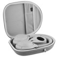 thumbnail image 3 of Geekria Shield Headphones Case Compatible with Sony WH-1000XM5/1000XM4/XB920N/XB910N, Replacement Hard Shell Travel Carrying Bag with Cable Storage (Microfiber Grey), 3 of 6