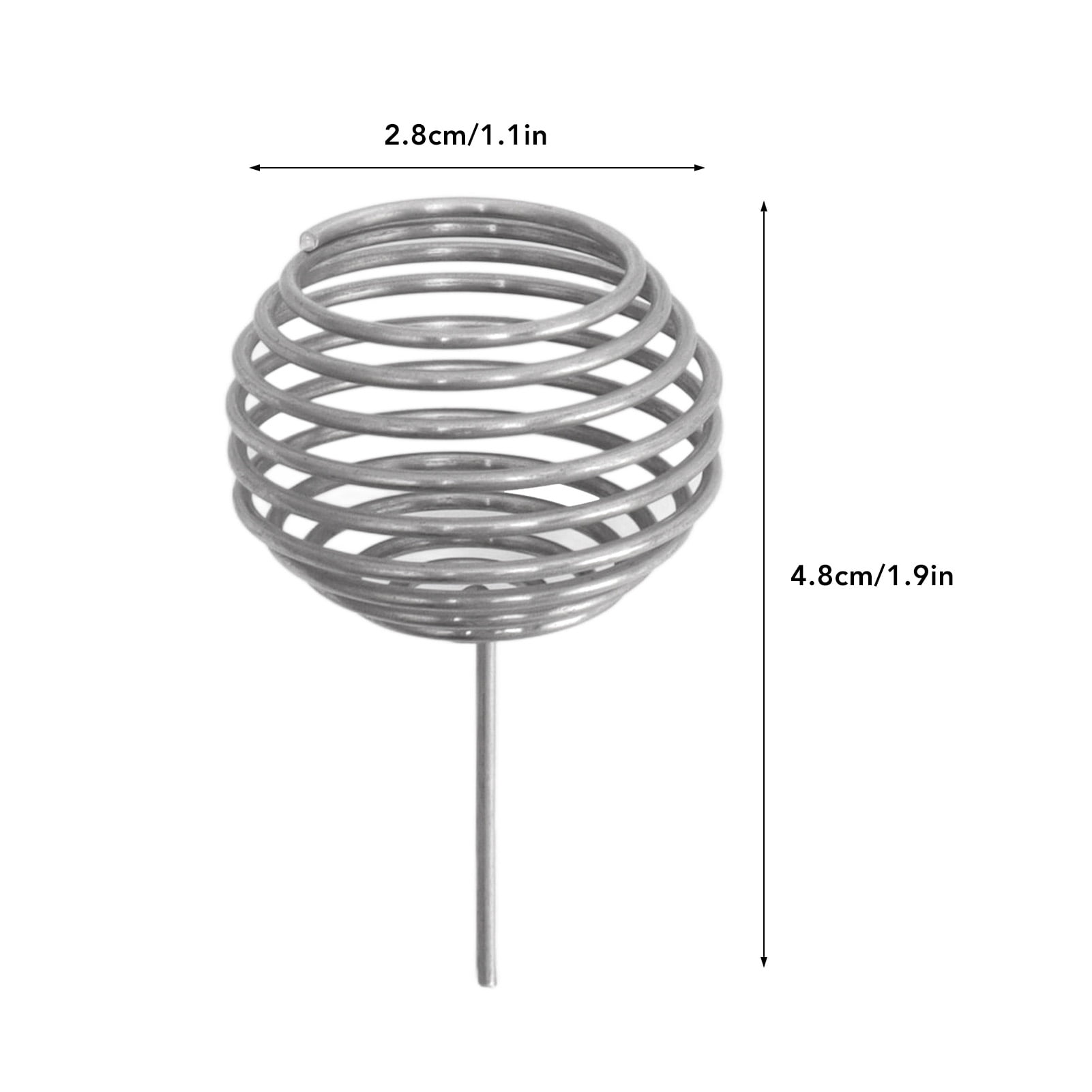 100pcs Stainless Steel Fertilizer Mesh Baskets - Small Size Bonsai Fertilization, Durable, Wear-Resisting, Easy to Use for Garden, Yard, Home, Farm