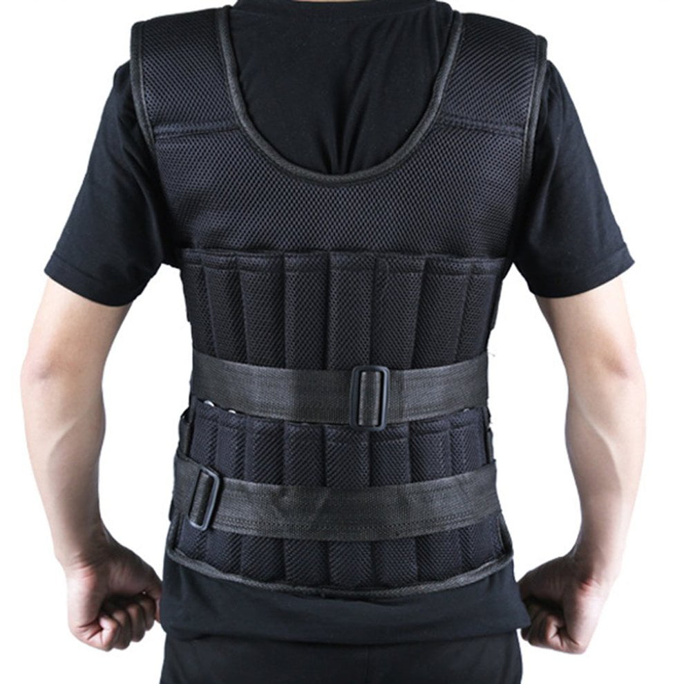 Details about   Adjustable Weighted Weight Vest Training Workout Strength Exercise Boxing 
