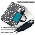 thumbnail image 2 of Lsque Lovely Penguin Pattern Laptop Bag – Portable & Slim Single-Shoulder Computer Case with Adjustable Strap, Protective, Lightweight for 13”/14”/15.6” Laptops, 2 of 8