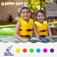 thumbnail image 4 of TRC Recreation Super Soft Child Size Small Life Jacket Swim Vest, Purple, 4 of 7