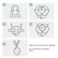 thumbnail image 6 of Children's Toilet Foldable Banana Toilet Baby Car Urinal Baby Seat Toilet Child Portable Basin No Cleaning Tourism Outdoors, 6 of 6