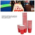 thumbnail image 5 of M Buder 50 Pack Disposable Plastic Cups, 2 oz (60 ml) Small Red Party Drinking Cups for Beer, Coffee, Wine, Games, Heavy Duty Tableware & Event Supplies, 5 of 9