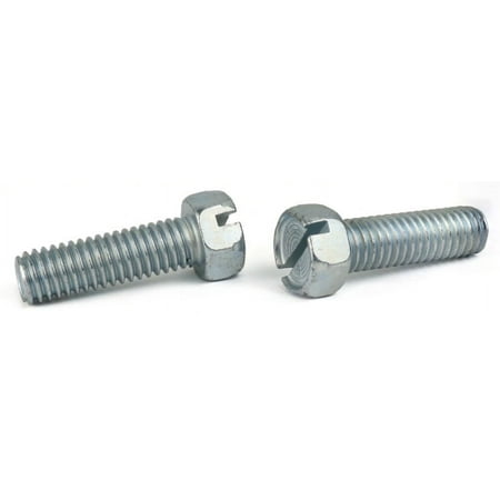 

10-32 x 1/4 Machine Screws / Slotted / Hex Head / Steel / Zinc - 9000 Piece Carton