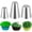 3PCS, variant on Bxaolu 3 PCS Grass Piping Nozzle, Stainless Steel Grass Nozzles for Cake Decorating Icing Nozzles Set Cream Tips Cake Decorating Piping Nozzle for Cakes, Cupcakes Fondant