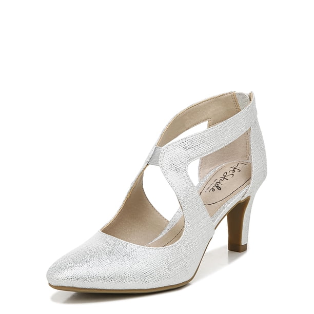 Zapatos de Tacón Plateados Giovanna 2 para Mujer de LifeStride con Tacón de 6.5 cm