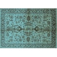 thumbnail image 1 of Ahgly Company Indoor Rectangle Oriental Light Blue Industrial Area Rugs, 7' x 10', 1 of 4