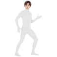 thumbnail image 1 of XXWXYD Combinaison Intégrale pour Enfants à Manches Longues avec Pieds, Col Roulé, Extensible, pour Gymnastique, 1 of 6