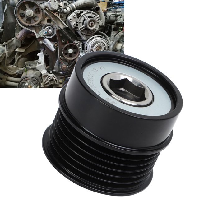 Polea de embrague del alternador Bling Bling Aleación de aluminio 4891737AB Reemplazo para CHRYSLER SEBRING 200