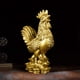 thumbnail image 2 of Estatua de gallo auspicioso lingotes riqueza Feng Shui escultura hogar oficina zodíaco chino ornamento decorativo colección de regalos de negocios, 2 of 5