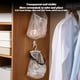 thumbnail image 2 of Bolsa de red de almacenamiento de pared con asa de transporte Frutas Verduras Malla transpirable Misceláneas Cesta plegable Organizador Baño Almacenamiento y organización del hogar Con encaje Bearachild HA079962-02, 2 of 6