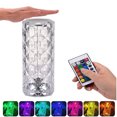 thumbnail image 2 of Lámpara de mesita de noche con luz de escritorio de diamante ajustable con luz ambiental LED para sala de estar JShteea  Para estrenar, 2 of 9
