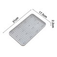 thumbnail image 2 of 2025 2-tier drain tray for storing toothbrushes, dish brushes, kitchen utensils, 2 of 5